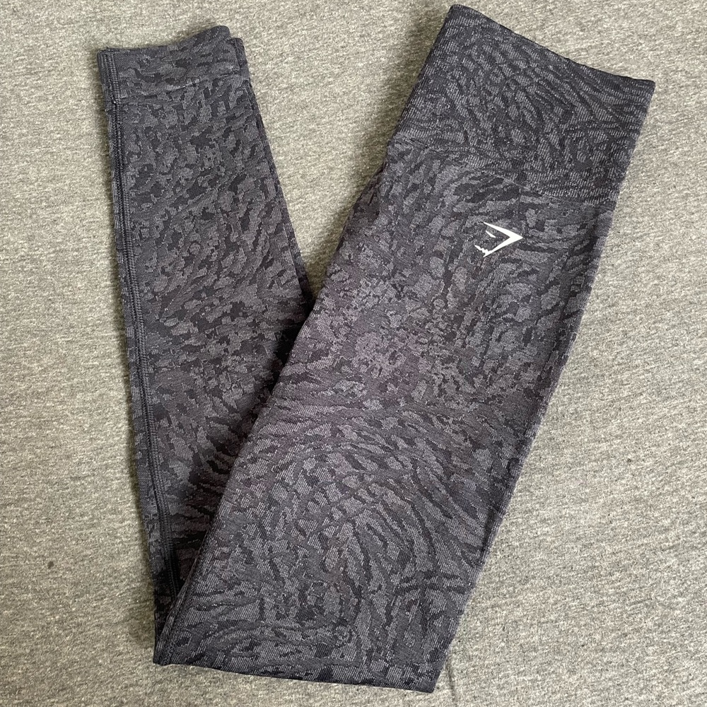 Black Butt Scrunch Gymshark Leggings